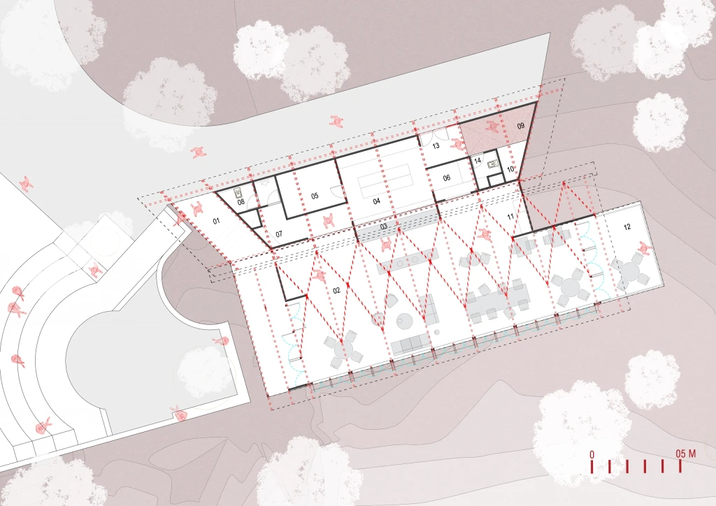 DINING BLOCK PLAN
