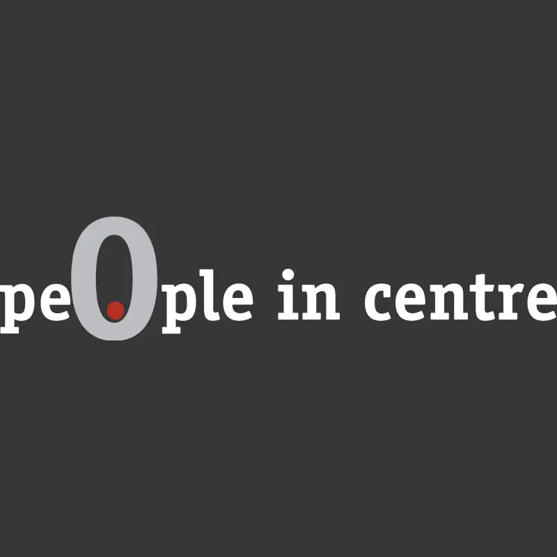people in centre